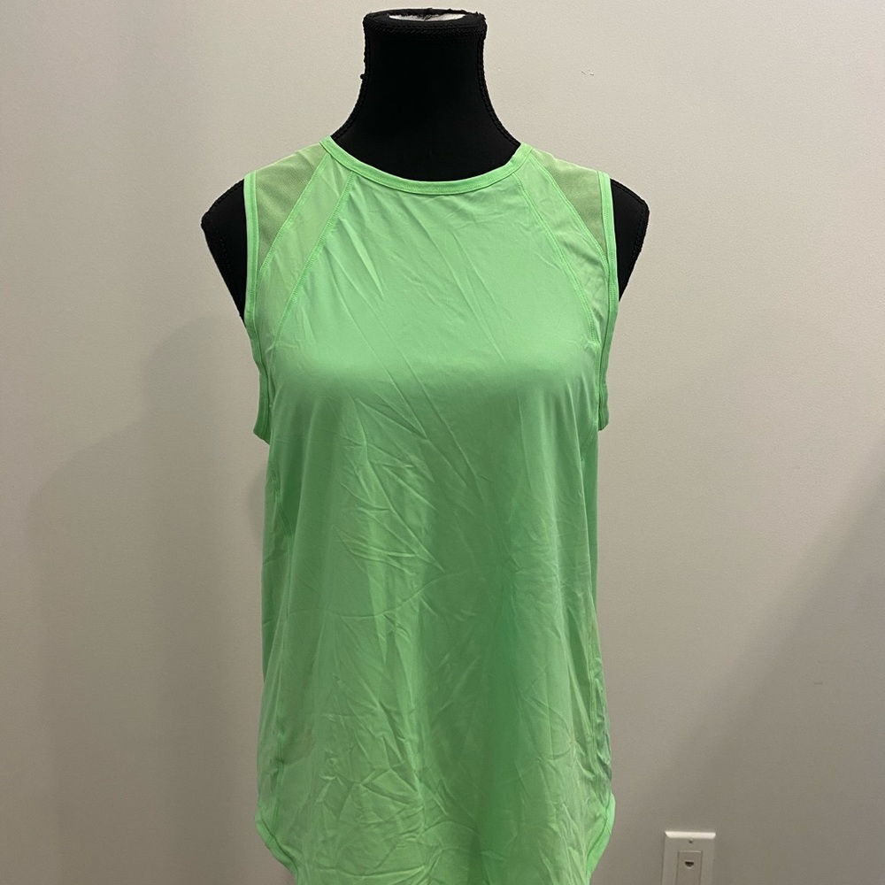 Lululemon Green Sleeveless Top mesh